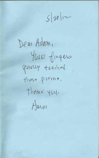 Aaron Beckerman's Note of Thanks